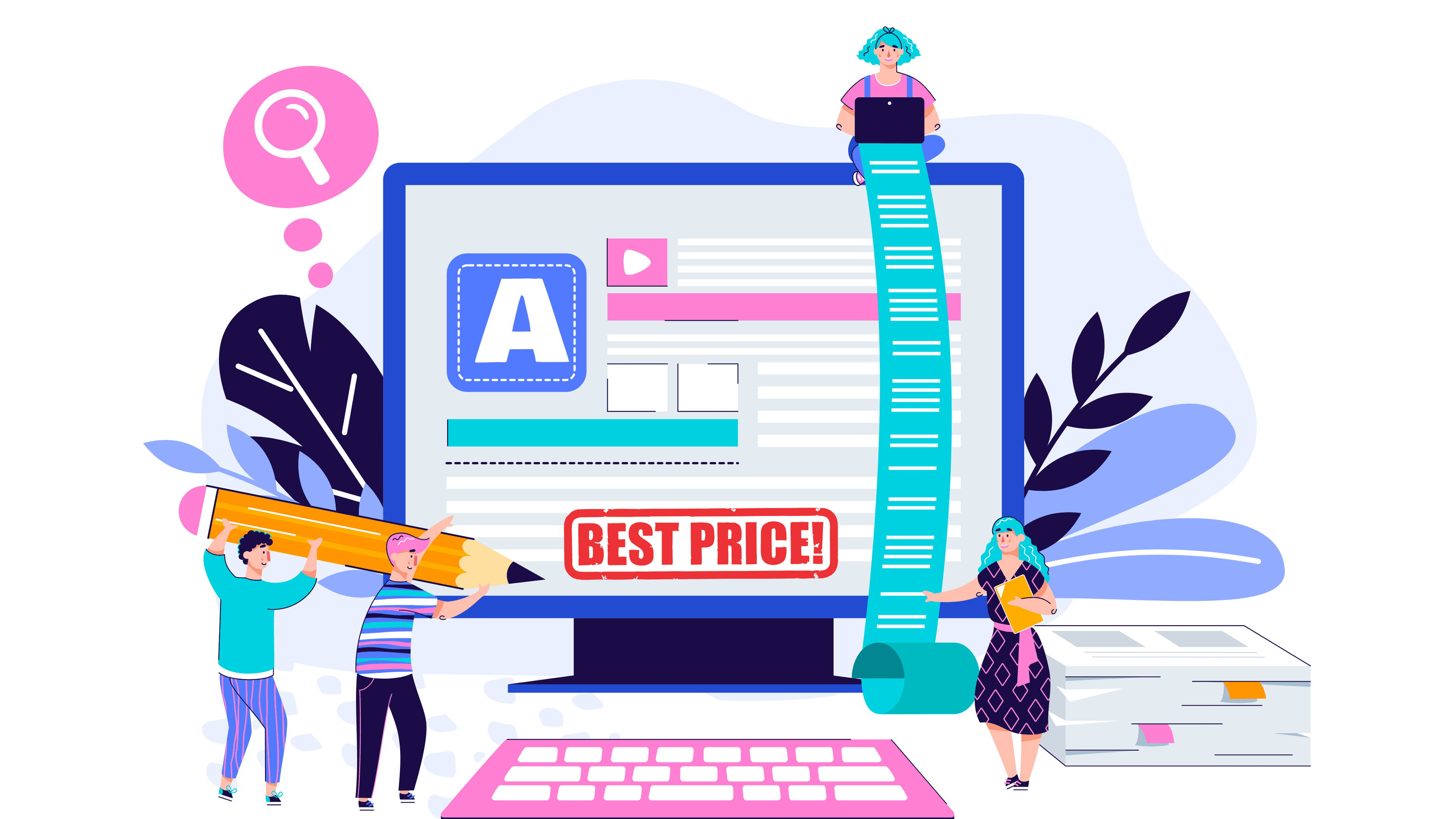 საიტის ფასის განსაზღვრა