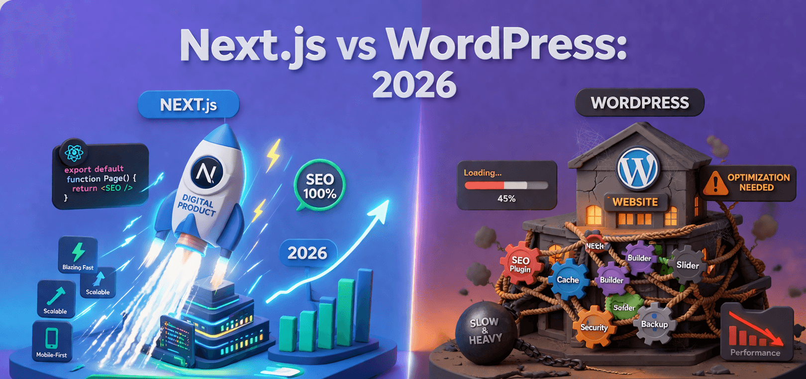 Next.js vs WordPress