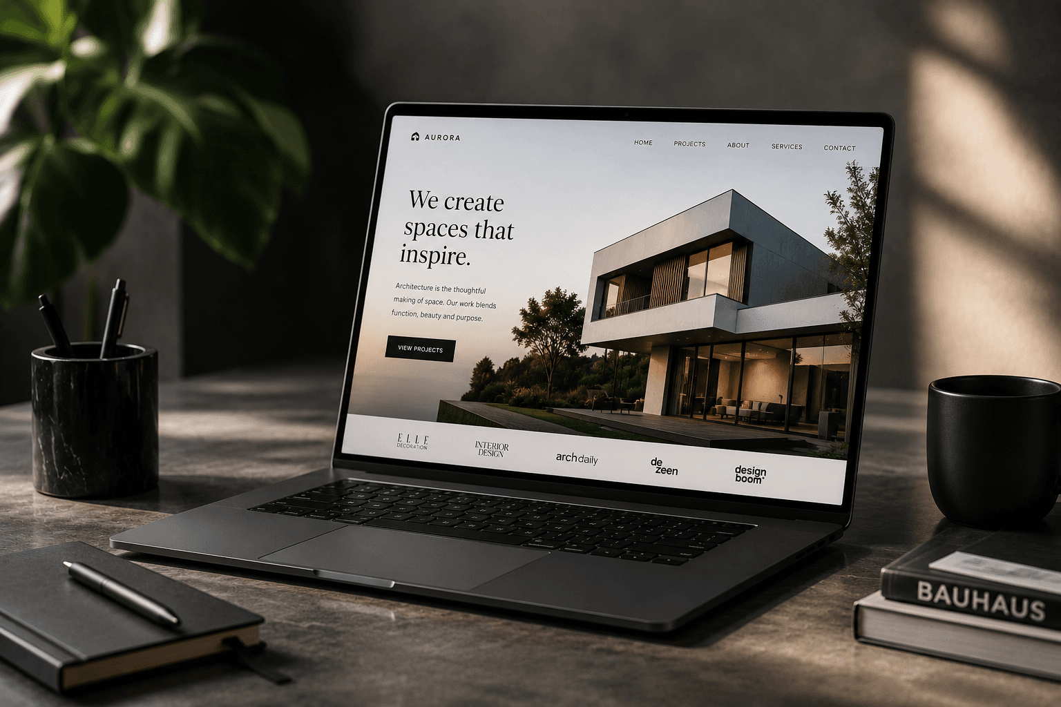 Website Development for Professional Image